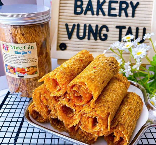 Khô Mực Cán Tẩm Vị