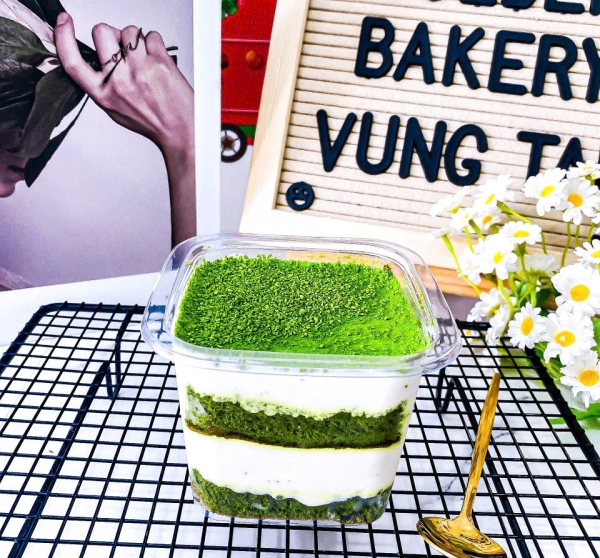 Bánh Mousse Matcha